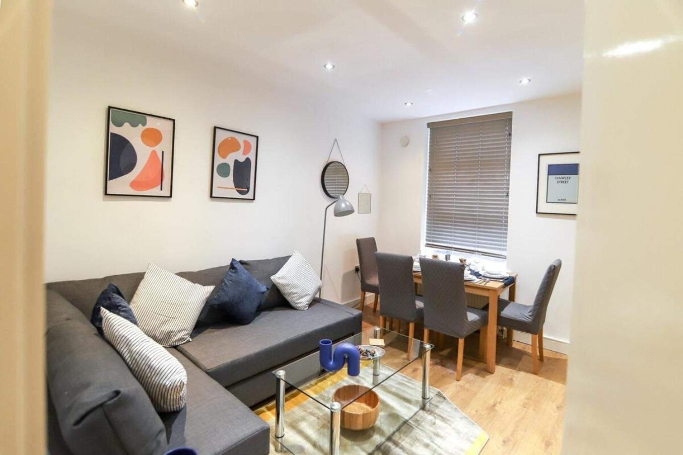 New- Modern 2Br Apt Wifi Sleep5 City Centre Sheffield Exterior photo