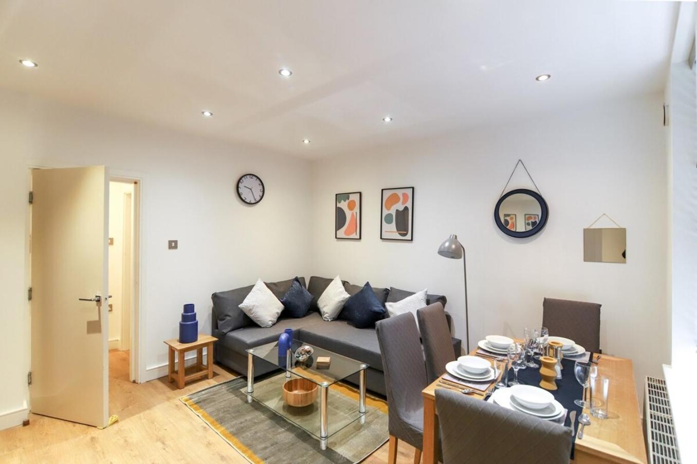 New- Modern 2Br Apt Wifi Sleep5 City Centre Sheffield Exterior photo