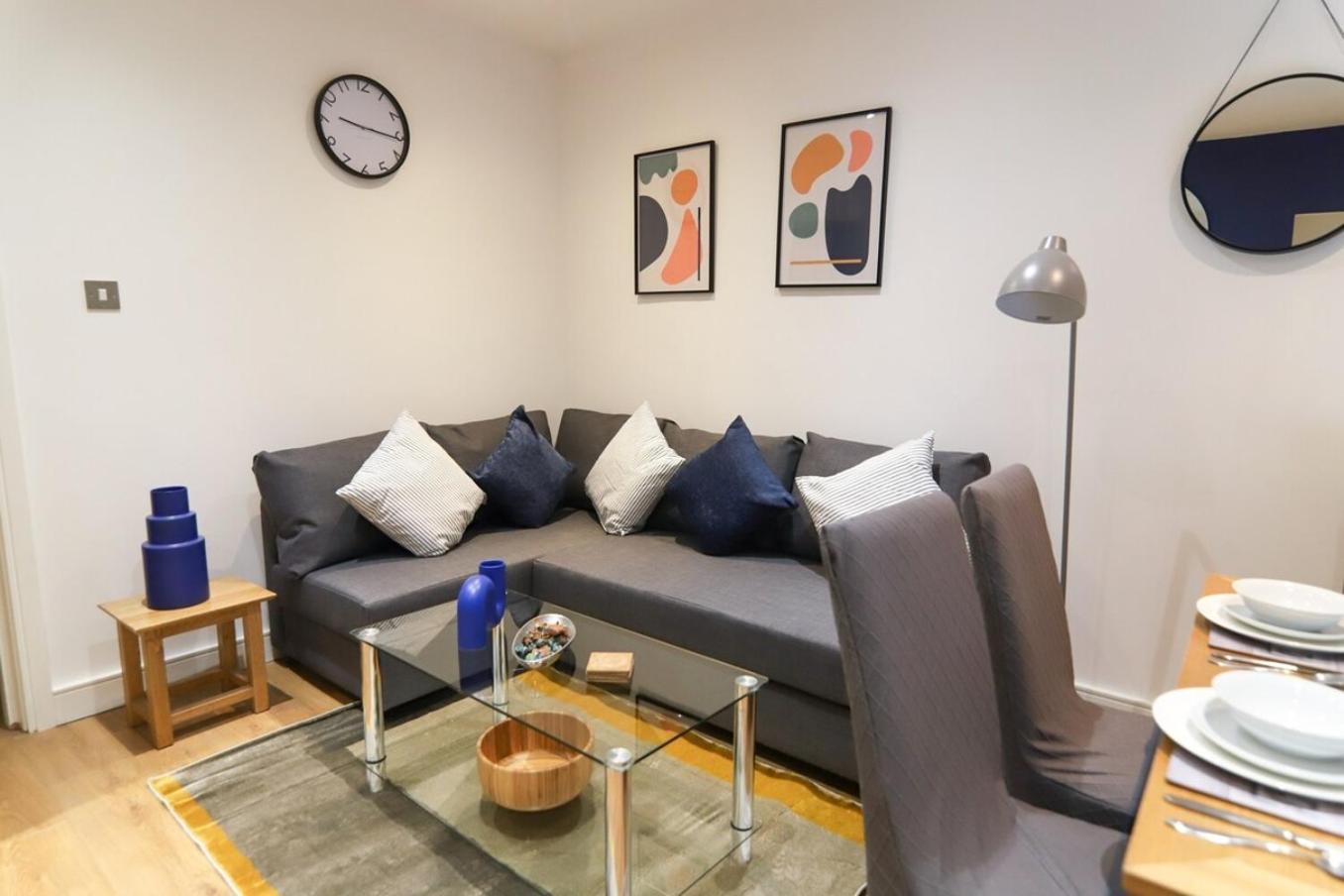 New- Modern 2Br Apt Wifi Sleep5 City Centre Sheffield Exterior photo