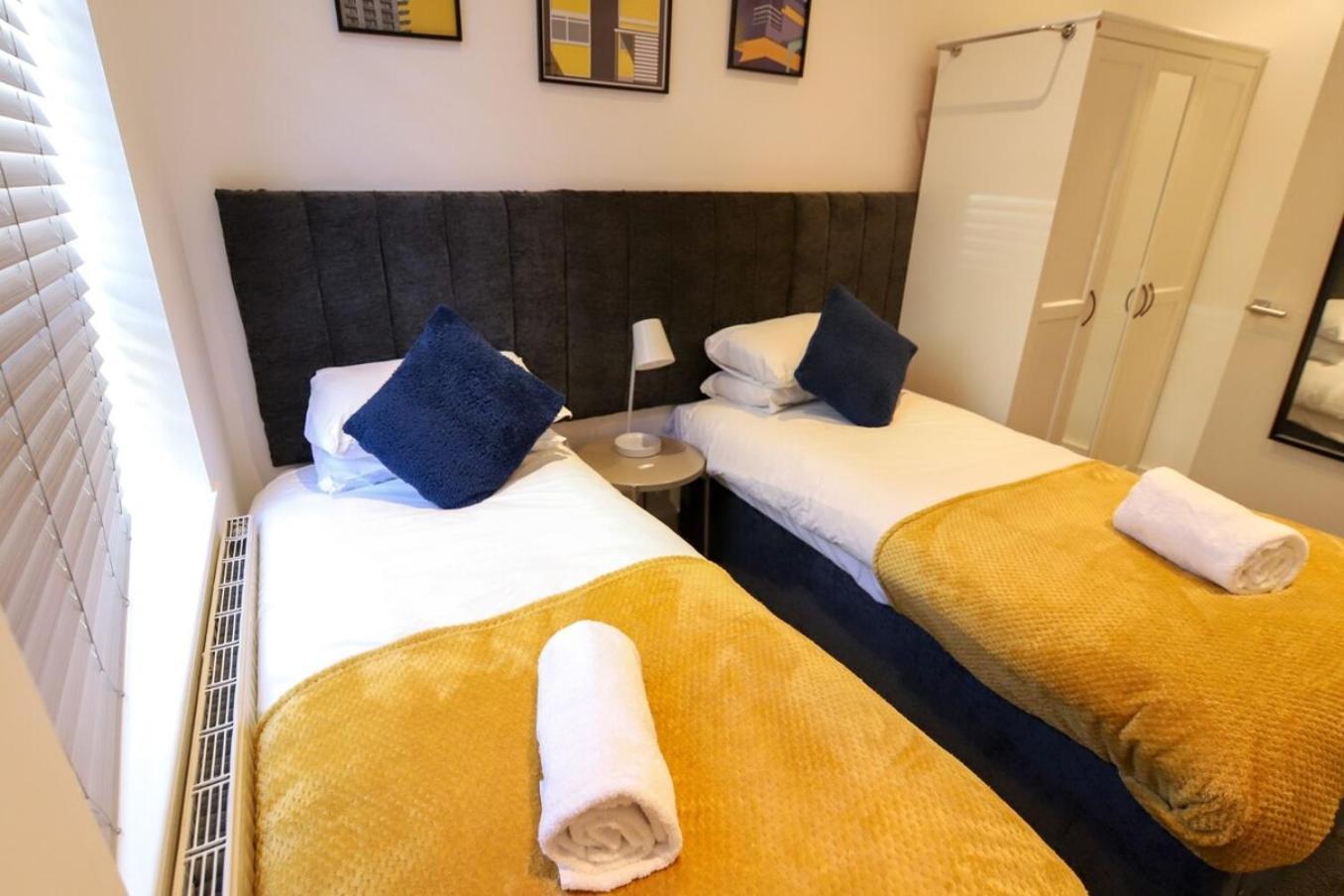 New- Modern 2Br Apt Wifi Sleep5 City Centre Sheffield Exterior photo