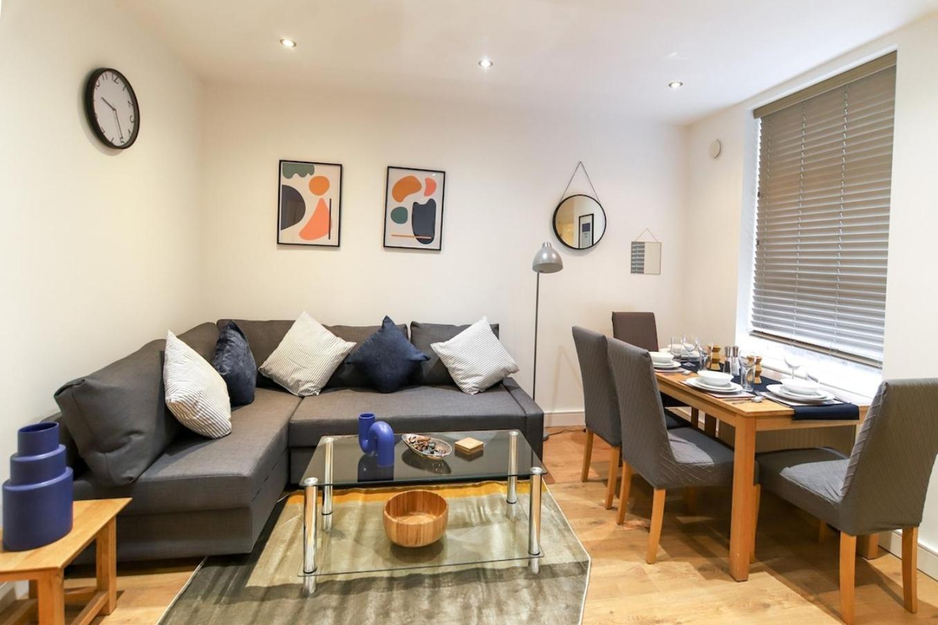 New- Modern 2Br Apt Wifi Sleep5 City Centre Sheffield Exterior photo